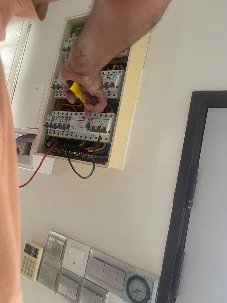 Breaker box work